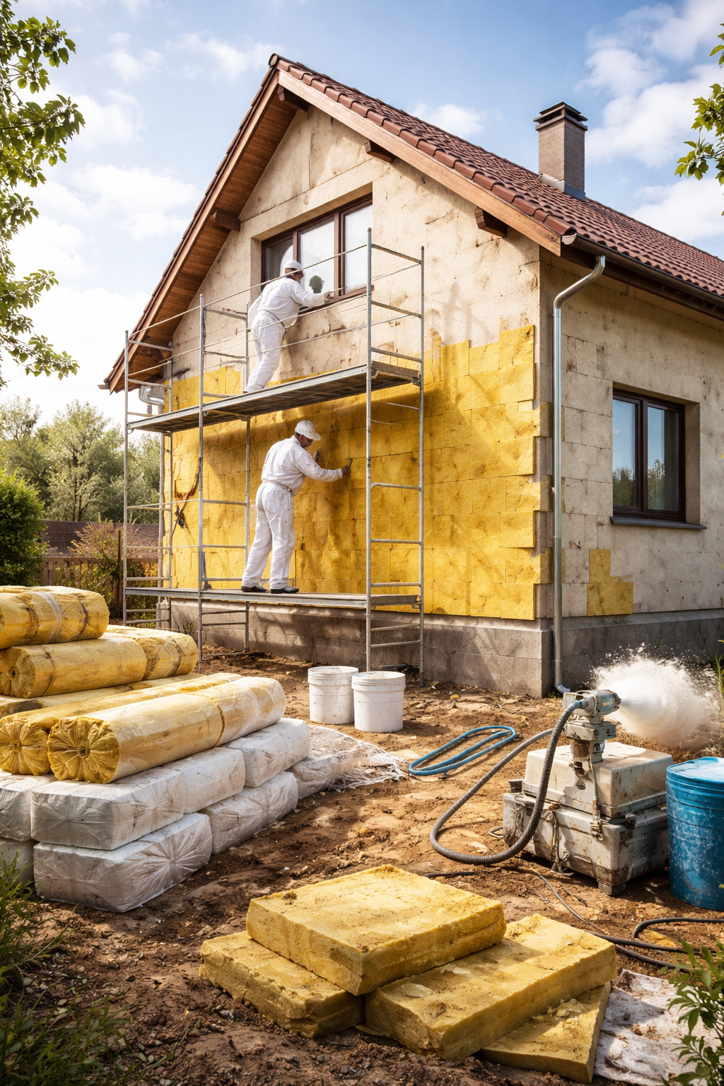 Профессиональное утепление домов в Новороссийске — тепло, надежность, экономия