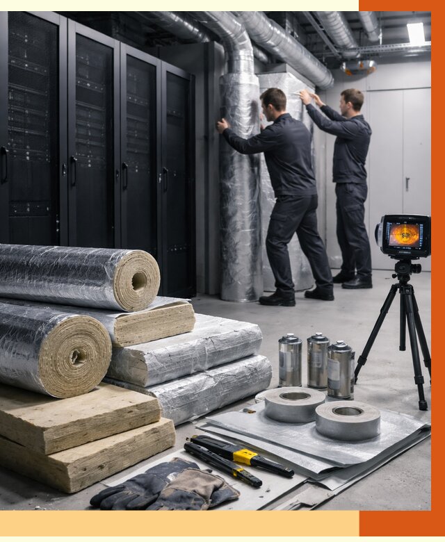 Утепление серверной в Новороссийске от 8677 руб./м² — комплексно под ключ | ТепломастерНвр