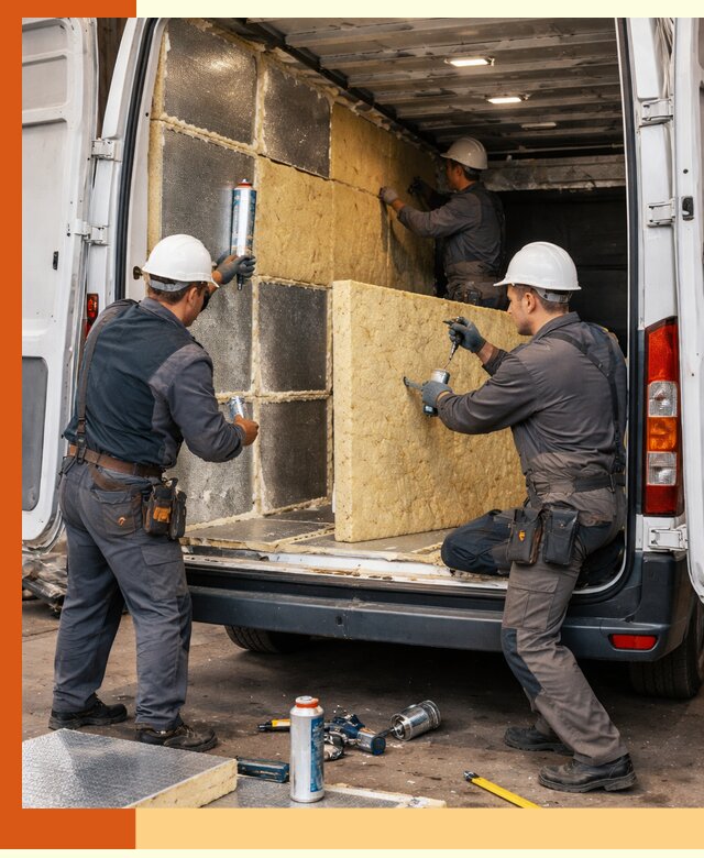 Утепление фургона-рефрижератора в Новороссийске для сохранения температуры